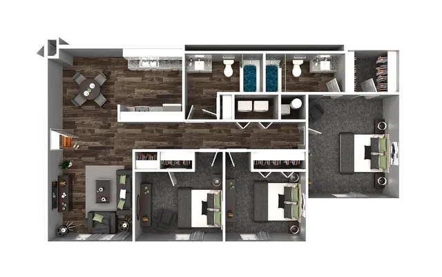 3 Bedroom 2 Bathroom