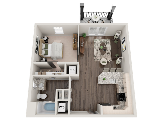 Studio Floorplan