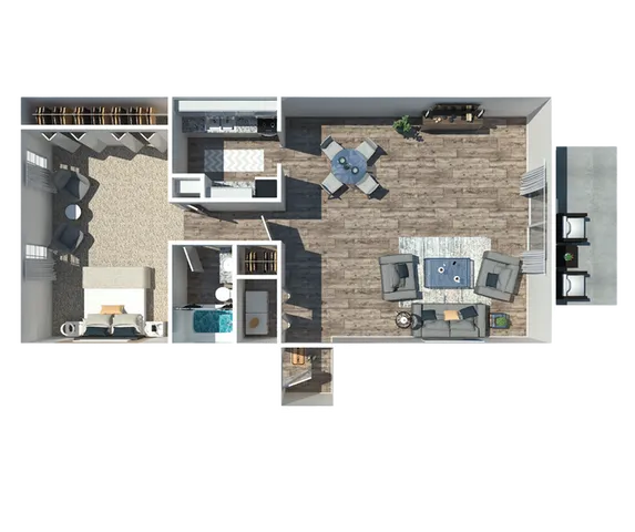 1 bedroom 1 bathroom