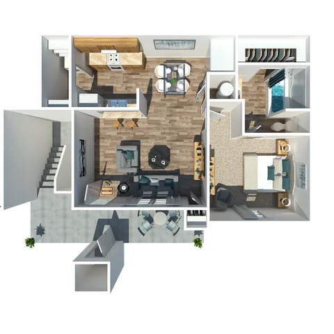 1 Bedroom 1 Bathroom