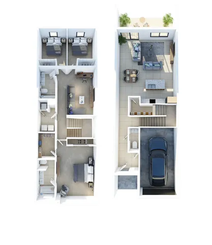 Isadora G1 with both floors