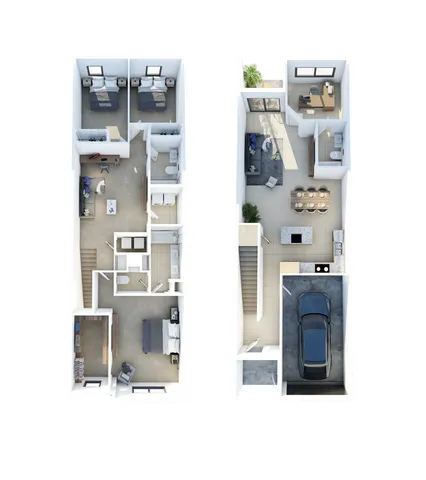Magdelena G1 with both floors