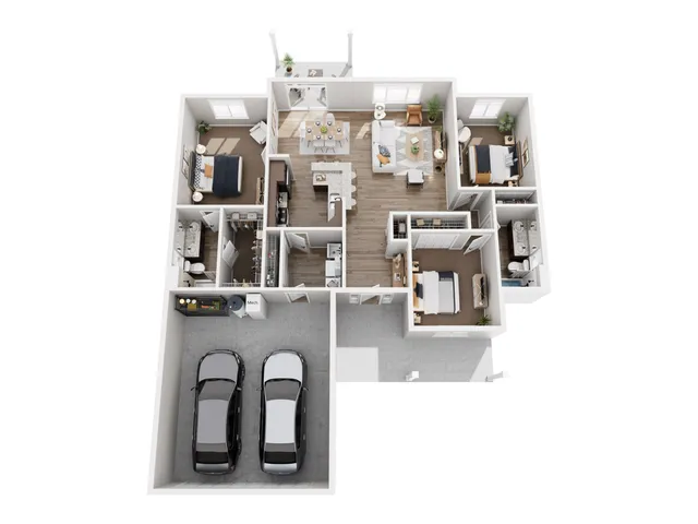 Pasadena Meadows Floor Plan 1008
