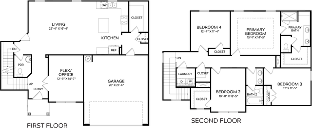 Oak Flex Floor Plan