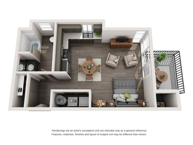 Studio Floorplan