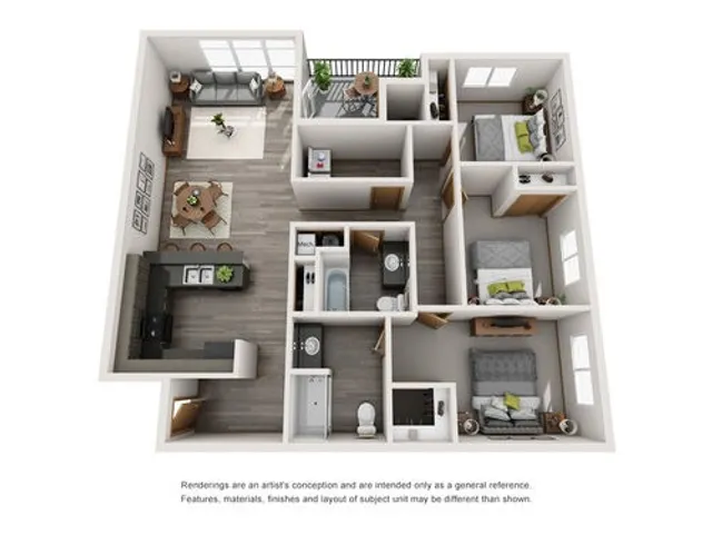 3 bedroom