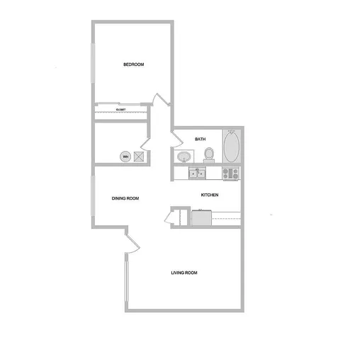 1 Bedroom 1 Bath