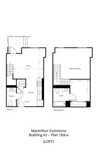 One Bedroom Loft