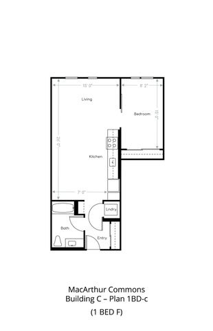 One Bedroom F