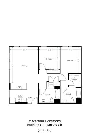 Two Bedroom F