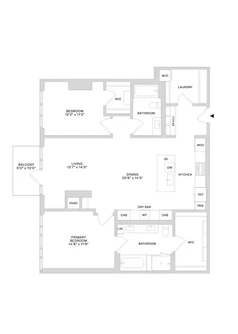 Two Bedrooms