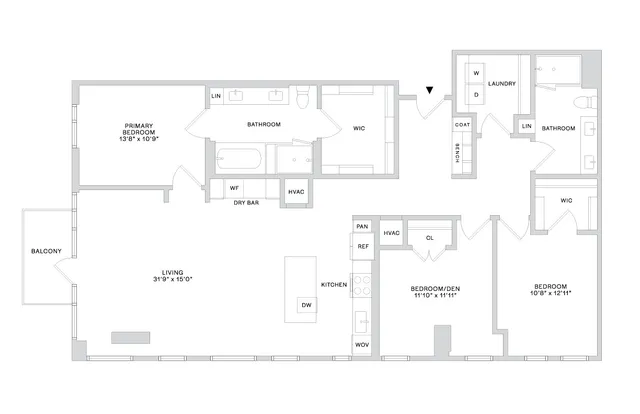 Three Bedrooms