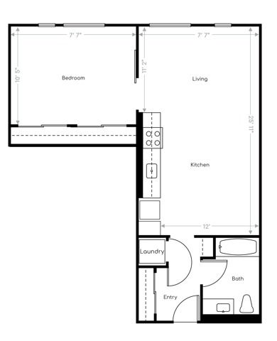 1 Bedroom G