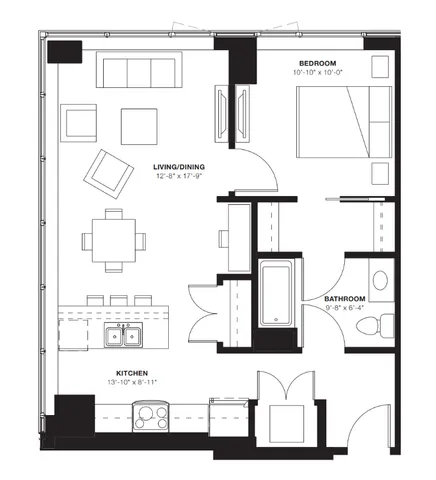 1C-1 Bed