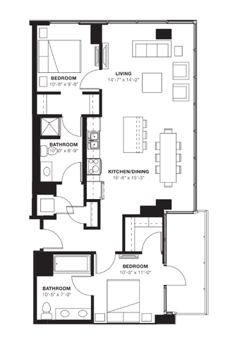 2E-2 Bed