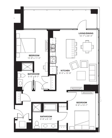 2F-2 Bed