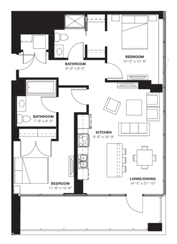 2G-2 Bed