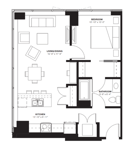 1C.2-1 Bed