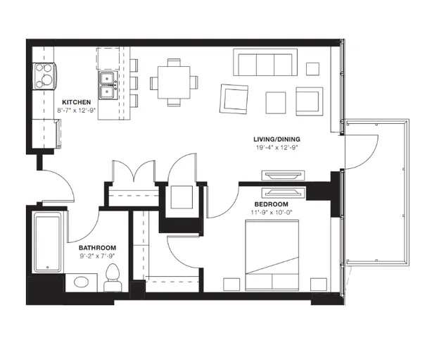 1D.1-1 Bed
