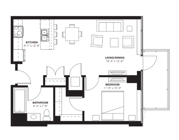 1D.4-1 Bed