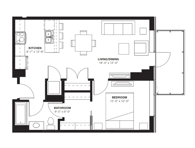 1E.4-1 Bed
