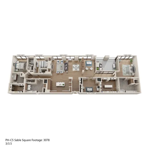 99 West Paces - Floorplan Layout