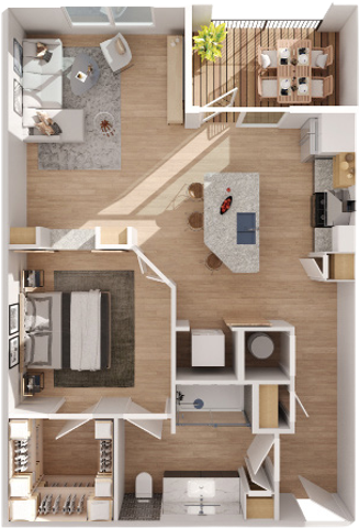 Bishop Arts - Open Floor Plan