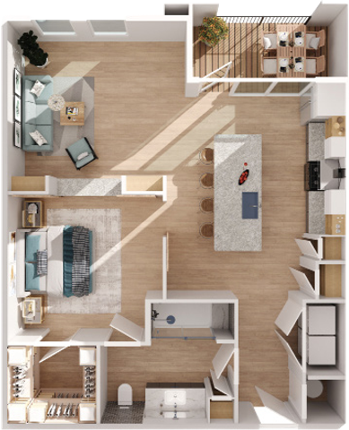 Bishop Arts - Open Floor Plan
