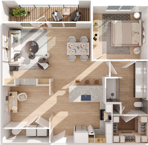 Bishop Arts - Open Floor Plan