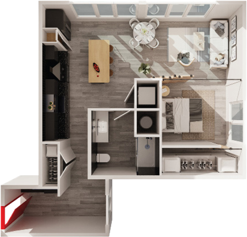 Bishop Arts - Open Floor Plan