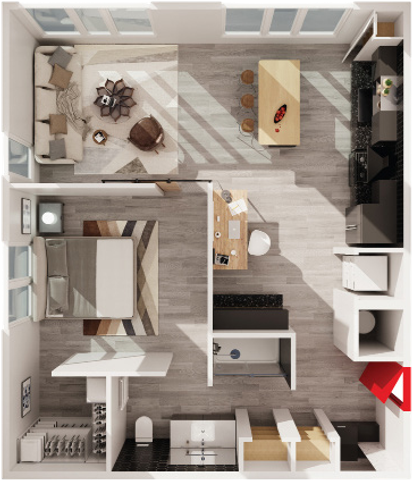 Bishop Arts - Open Floor Plan