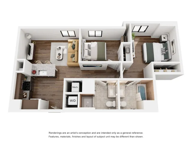 2 Bed/2 Bath