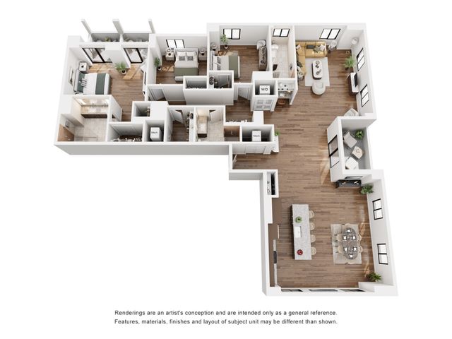 3 Bed/3 Bath Penthouse 2