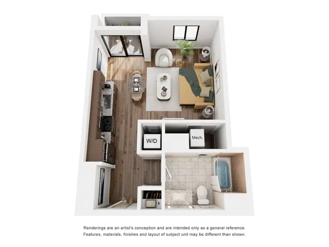 Small Studio Plan C
