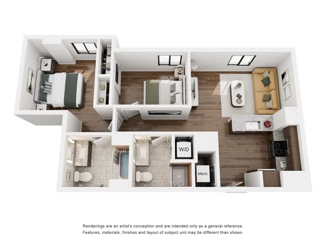 2 Bed/2 Bath