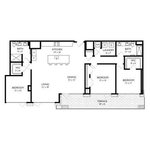 Ravel and Royale - Floor Plan Diagram