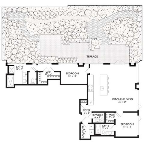 Ravel and Royale - Floor Plan Diagram