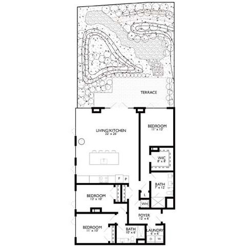 Ravel and Royale - Floor Plan Diagram