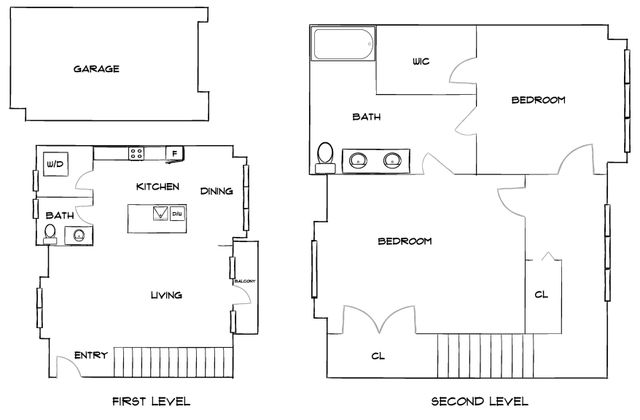 Wesley Village - Two-Story Floorplan