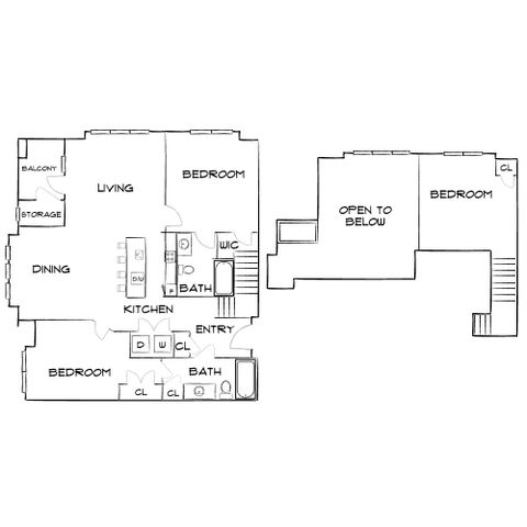 Wesley Village - Two-Story Floorplan