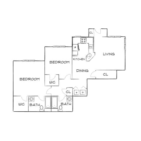 Burano Hunter\'s Creek - Floor Plan Layout