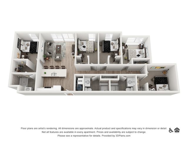 5 Bedroom Floor Plan