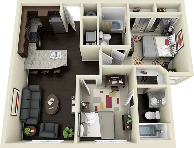 Limited Spaces 2x2
