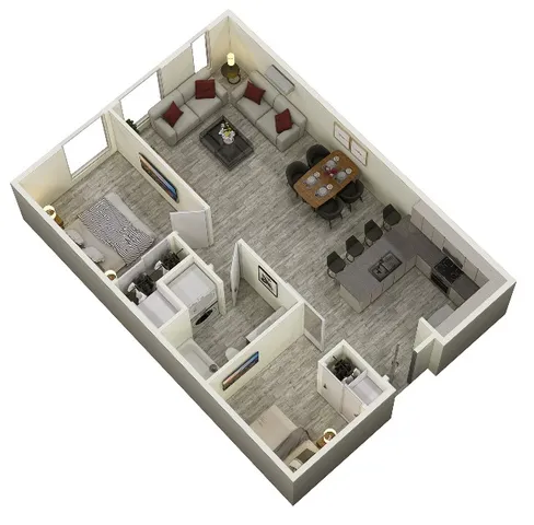 1-Bed Den A