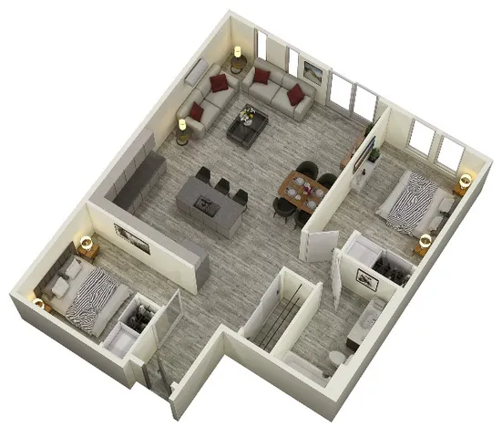 2-Bed D