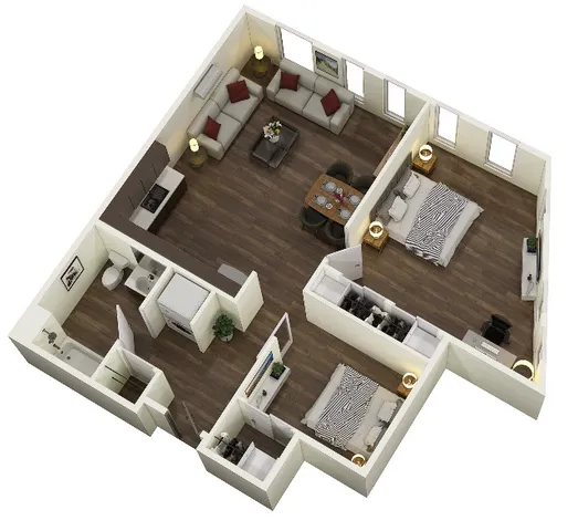 2-Bed F