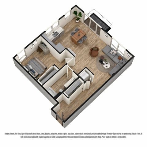 1-Bed M