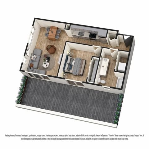 1-Bed Q