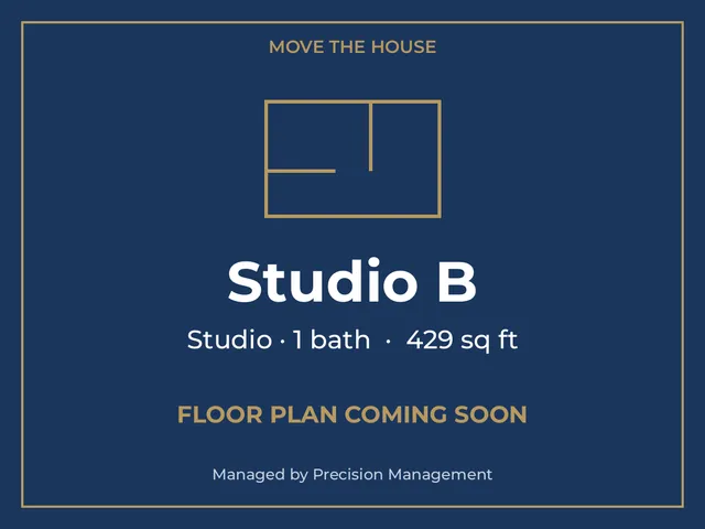 Move The House - Studio B Floorplan