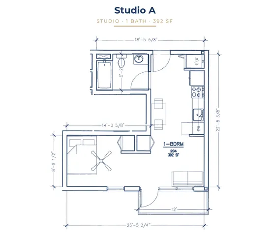 Move The House - Studio A Floorplan
